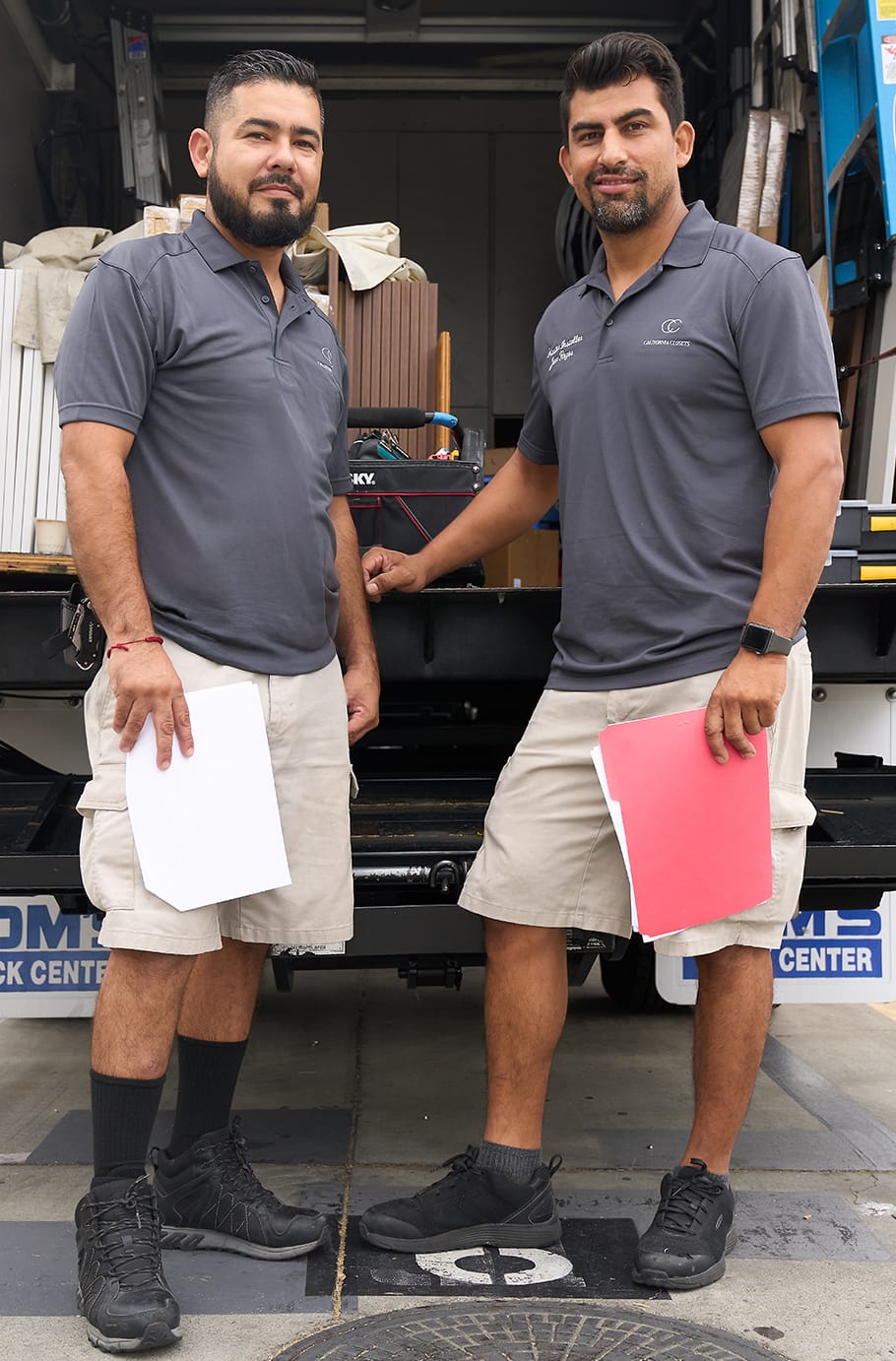 Home installation project with custom built additions from California Closets Installers